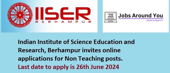 Non Teaching posts in IISER Berhampur