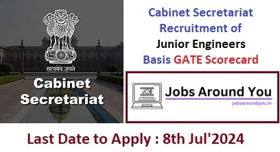 Recruitment of Junior Engineers in Cabinet Secretariat.