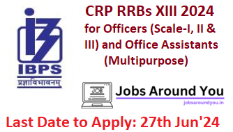 IBPS CRP RRBs XIII 2024