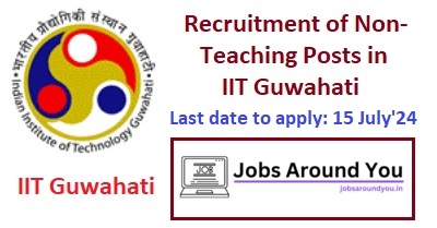 Non-Teaching posts in IIT Guwahati