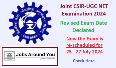 Joint CSIR-UGC NET Exam 2024