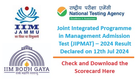 JIPMAT Result 2024