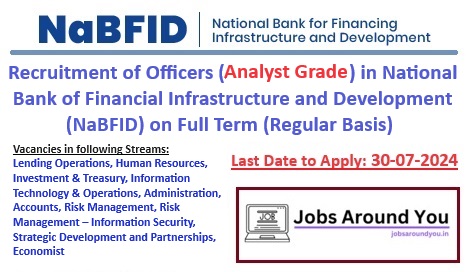 NaBFID Recruitment of Analyst Grade Officers